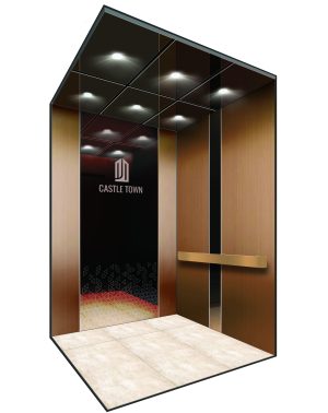 UH-06 rosegold and black BACK